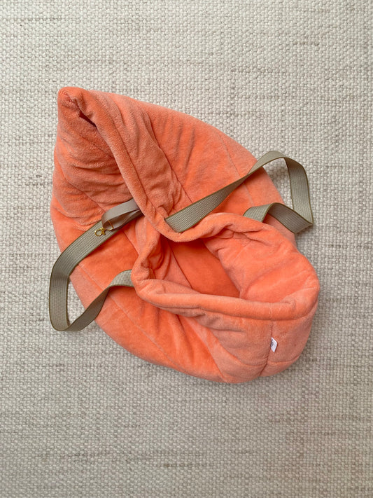 Frottee Dog Bag Peach