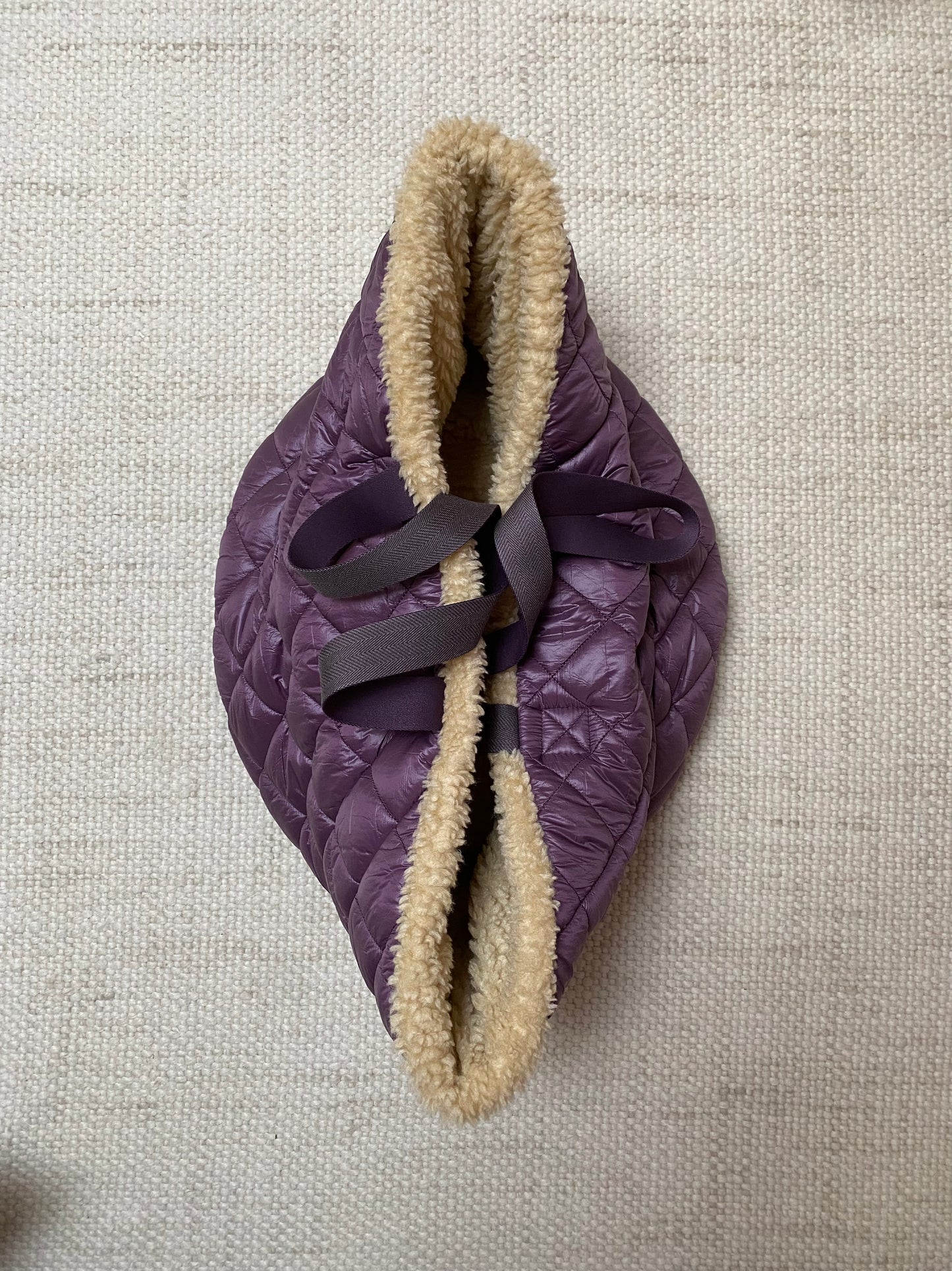 Teddy Dog Bag Mauve