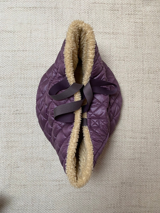 Teddy Dog Bag Mauve