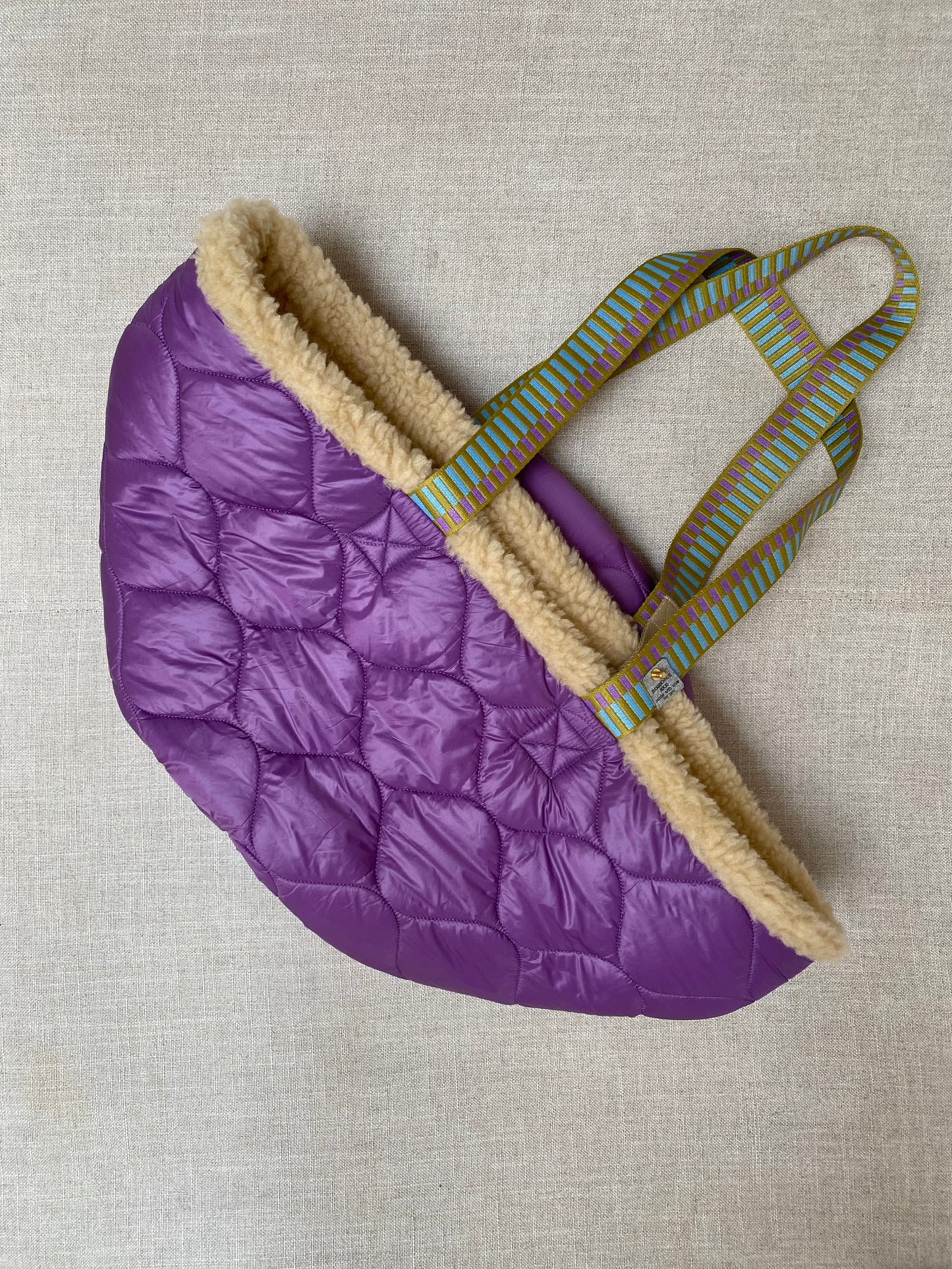 Teddy Dog Bag - Lila