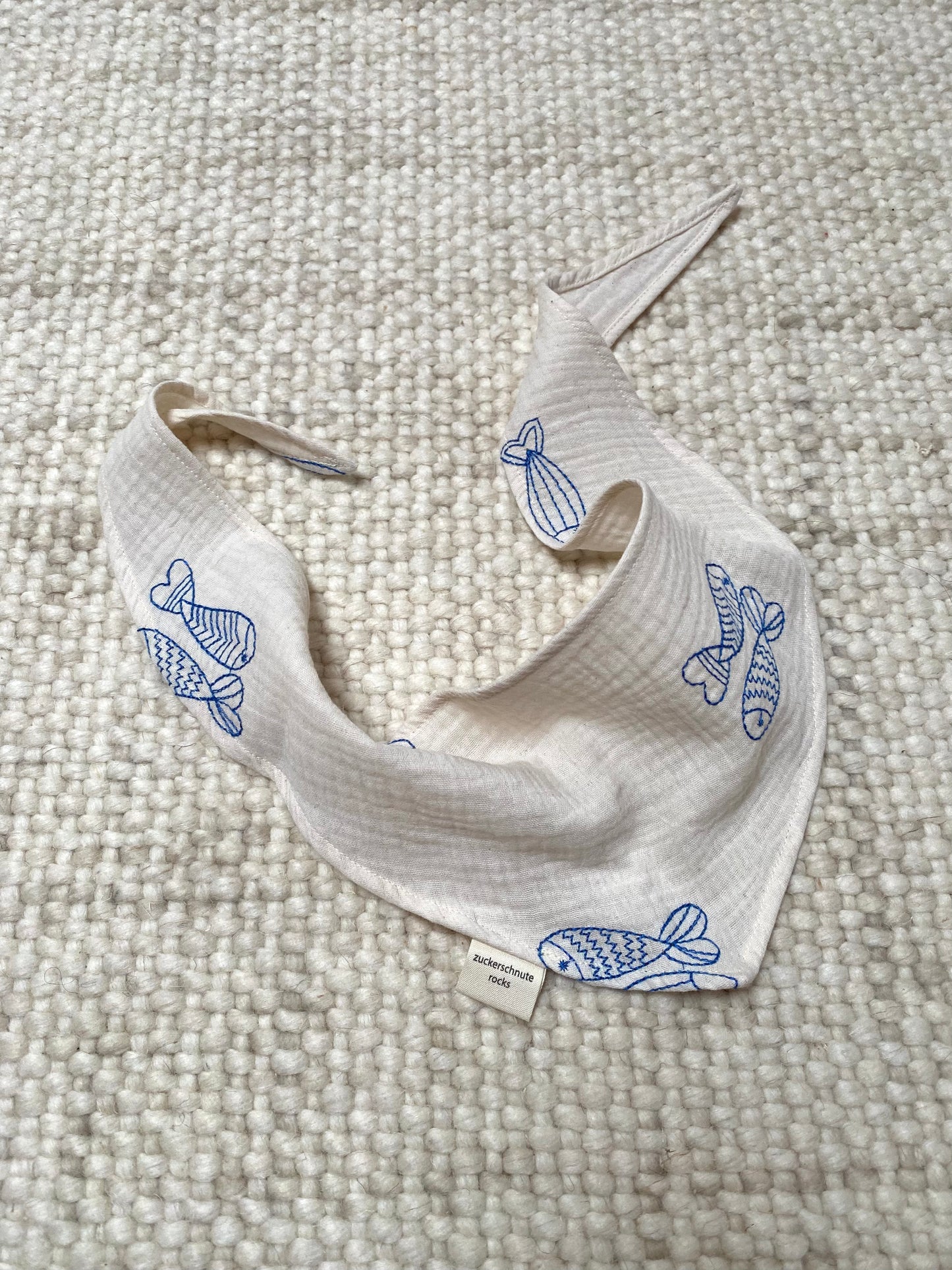 Musselin Bandana Fische
