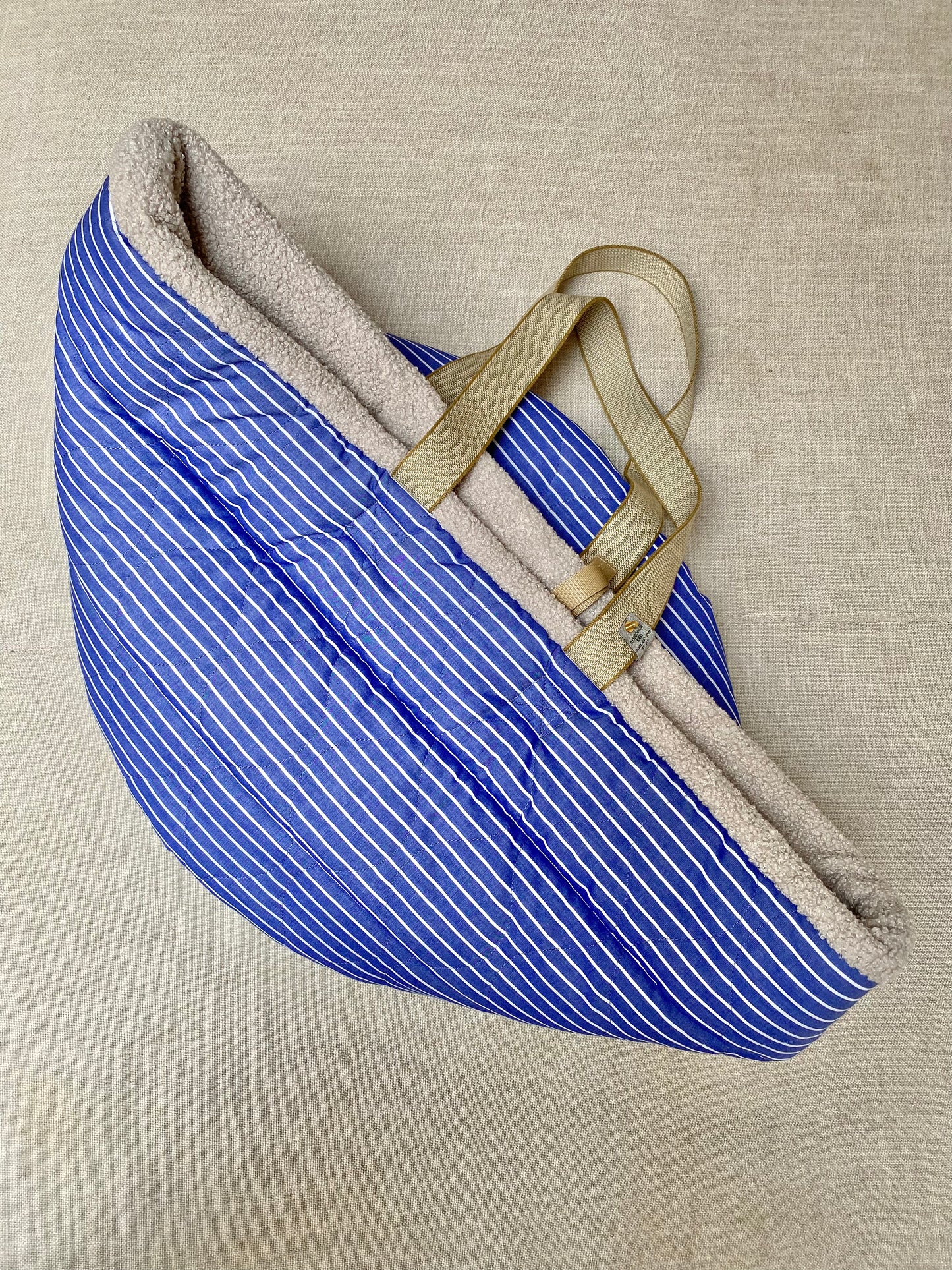 Dog Bag Blaugestreift