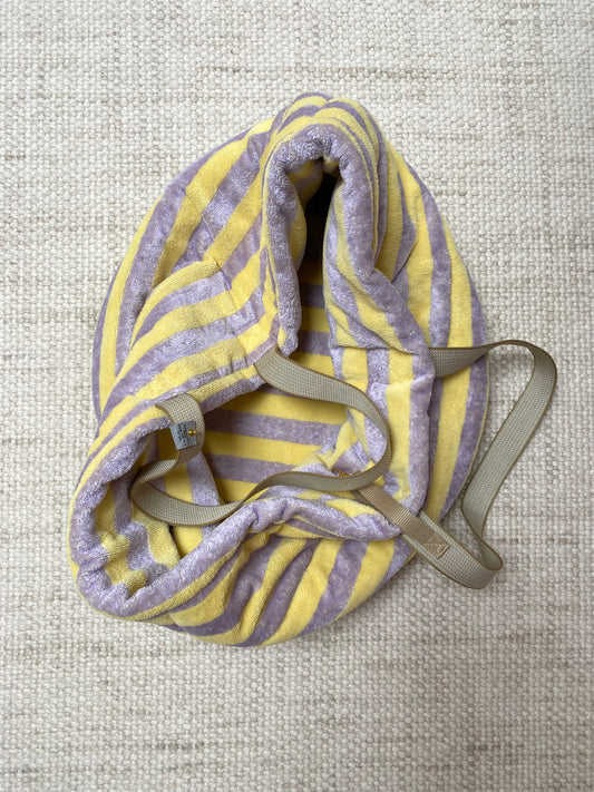 Frottee Dog Bag Flieder