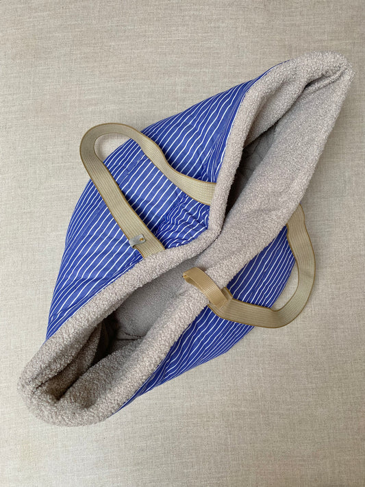 Dog Bag Blaugestreift