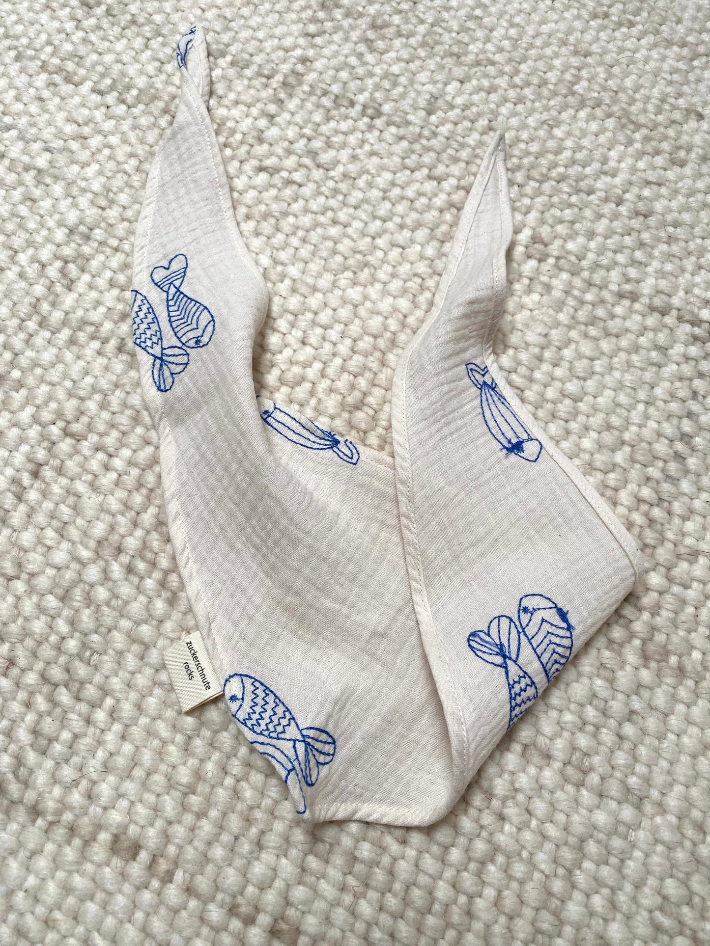 Musselin Bandana Fische