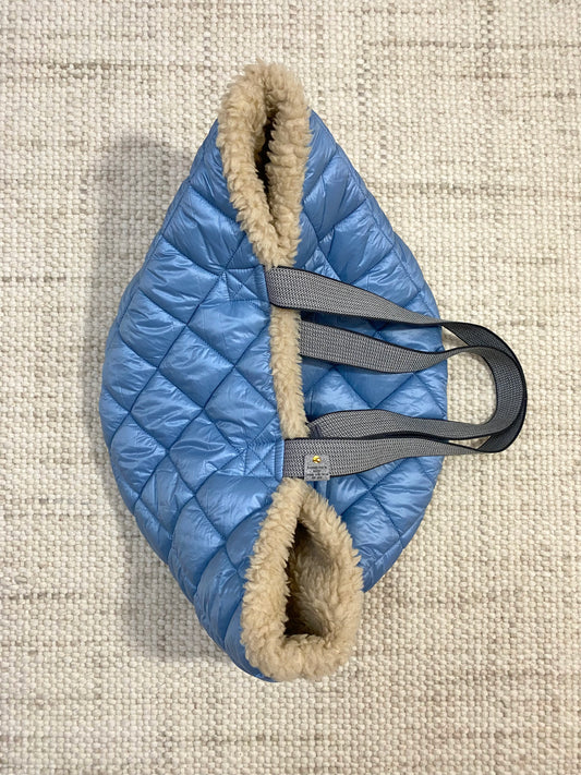Teddy Dog Bag - Reisebettchen - Ice Blau