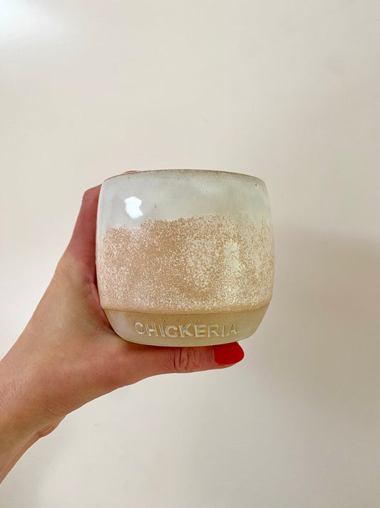 Chickeria Becher Beige
