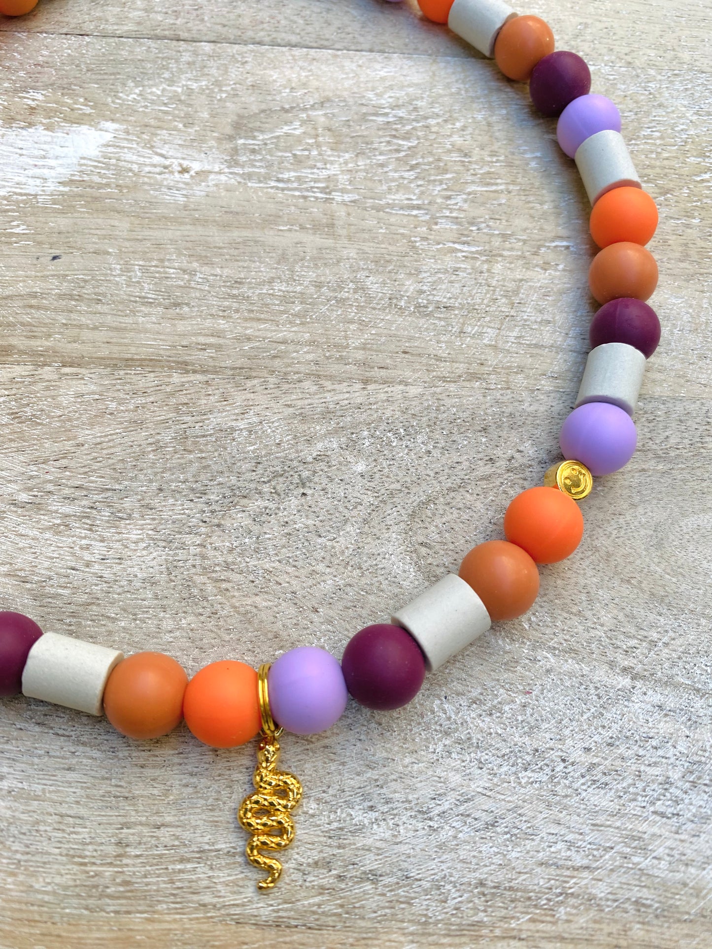 EM - Keramik Lila Orange