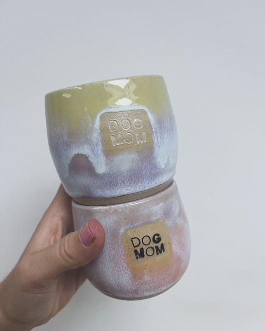 DOG MOM Becher Citrus