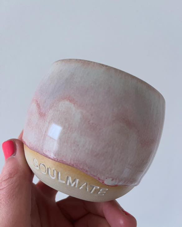 Soulmate Becher Rosa