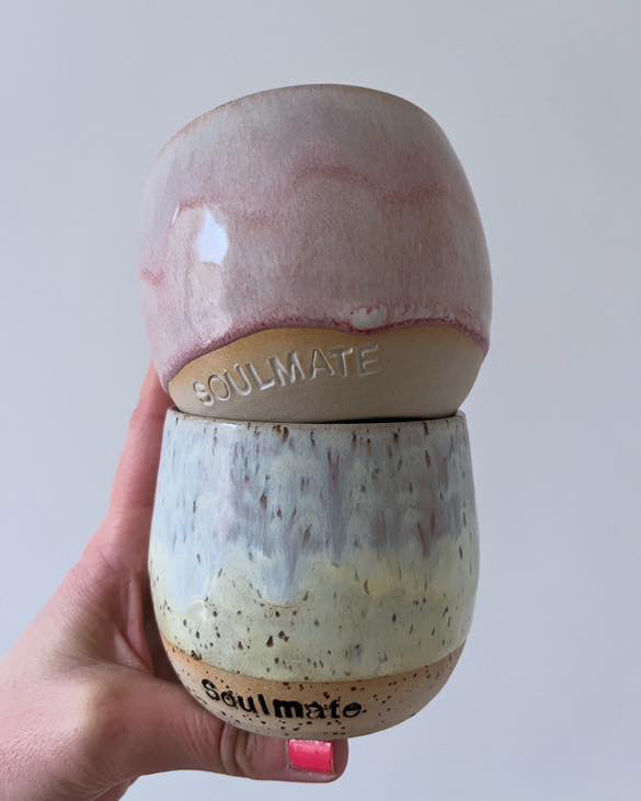 Soulmate Becher Rosa