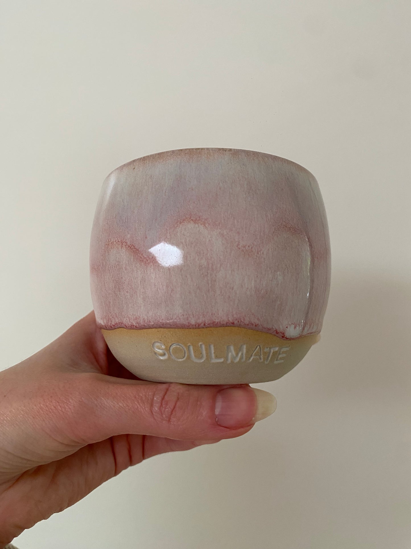Soulmate Becher Rosa