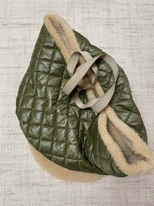 Teddy Dog Bag Khaki Raute
