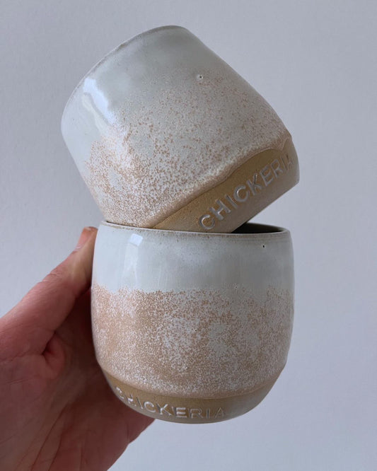 Chickeria Becher Beige