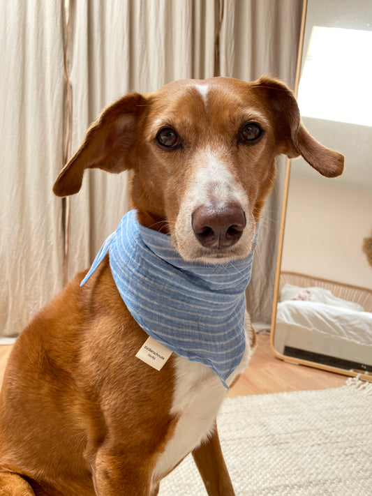 Musselin Bandana Streifen klein