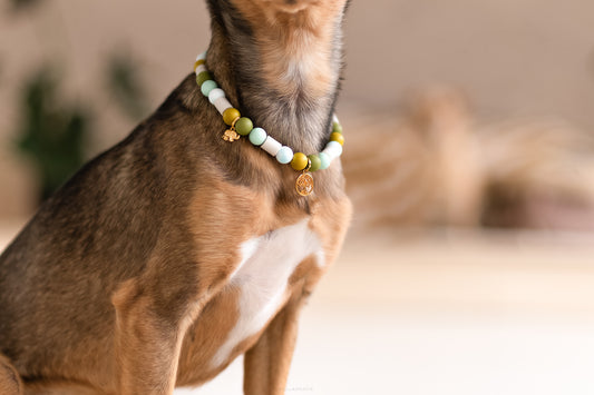 EM Keramik Kette - Grün