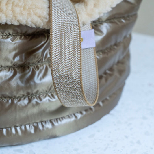 Teddy Dog Bag - Reisebettchen - Khaki