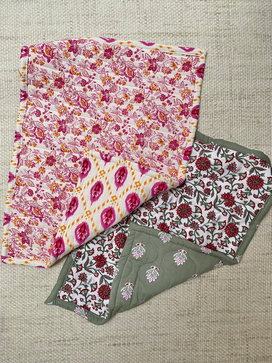 Baumwoll Wendedecke Spring