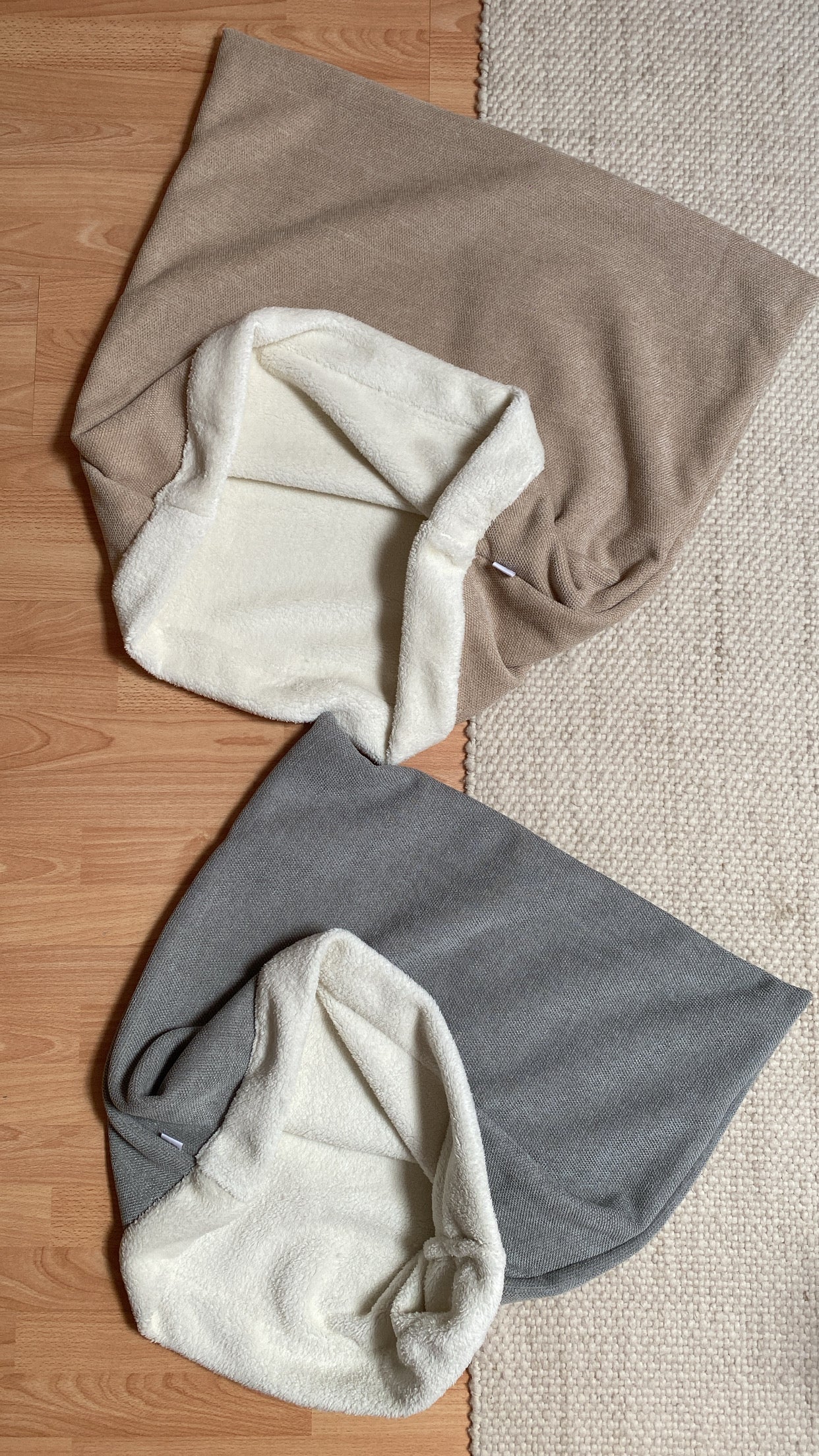 Chenille Kuschelsack