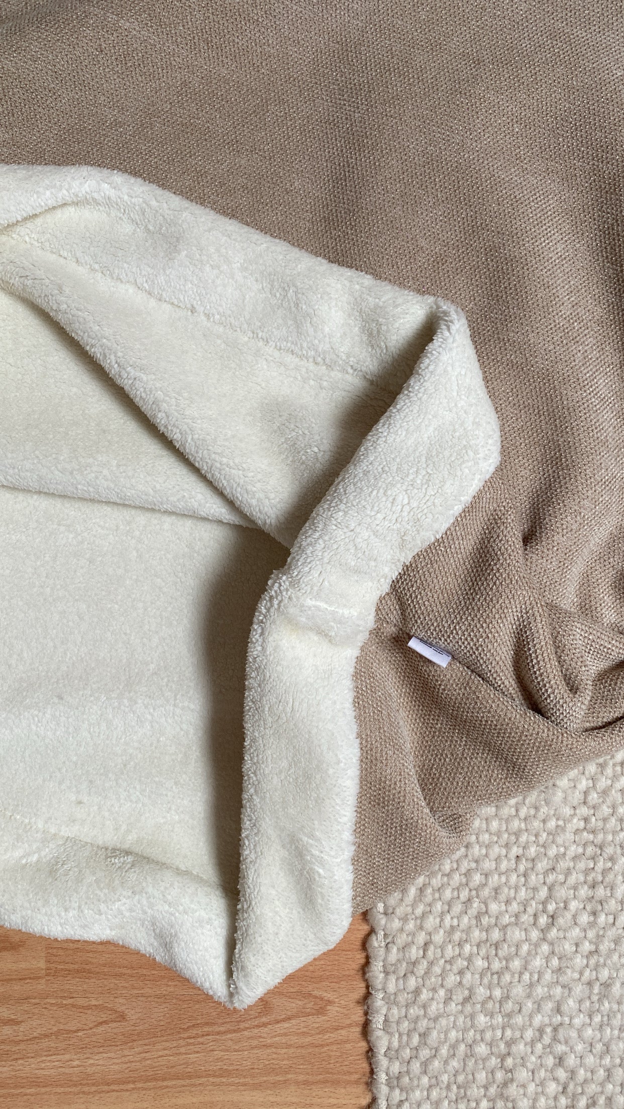 Chenille Kuschelsack
