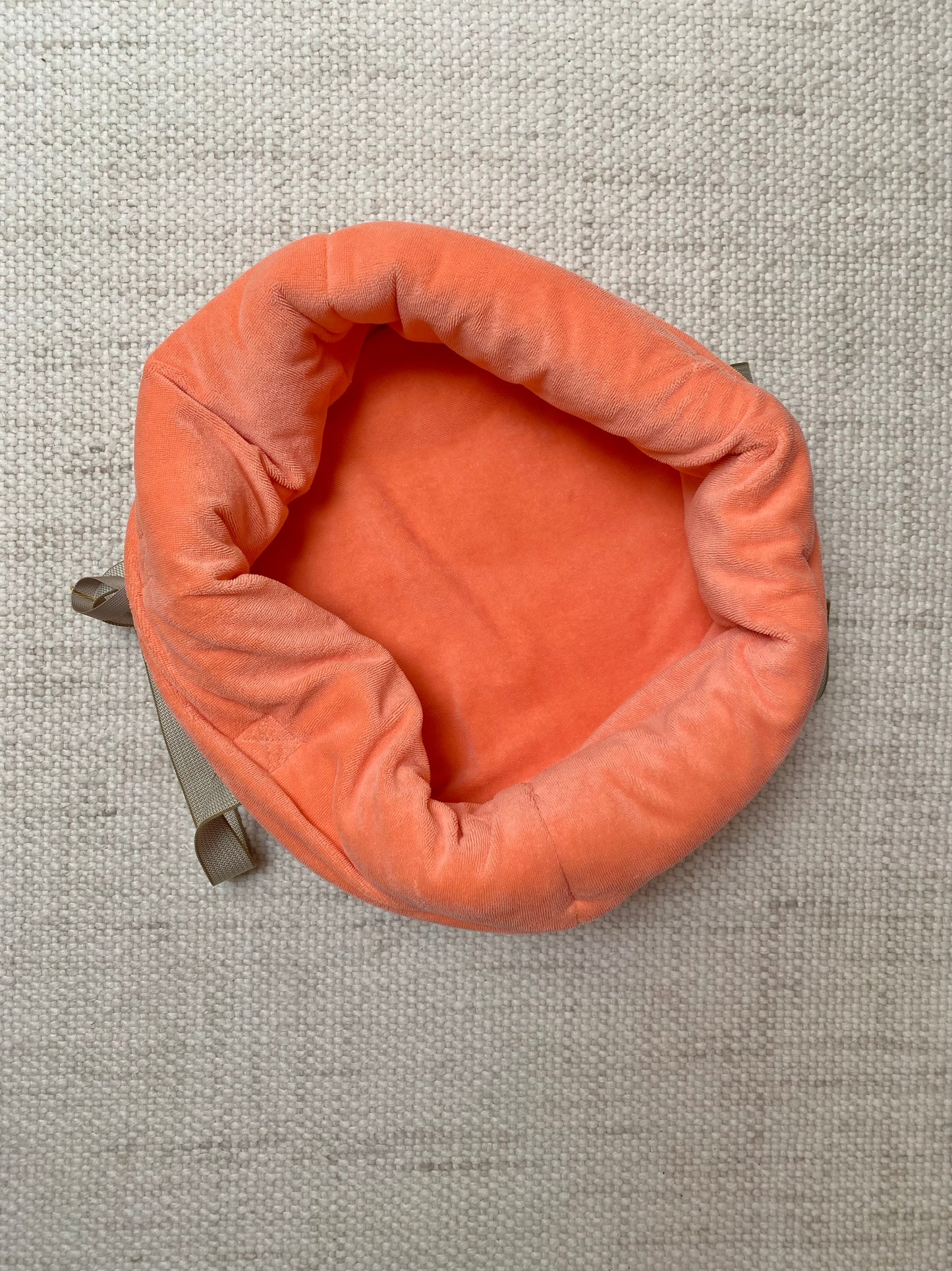 Frottee Dog Bag Peach