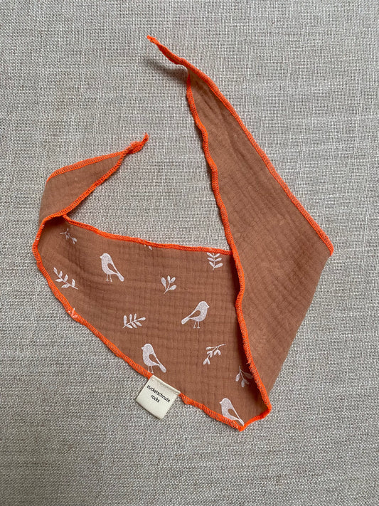 Musselin Bandana Vogel