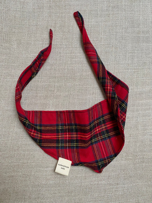 Flanell Bandana Rot