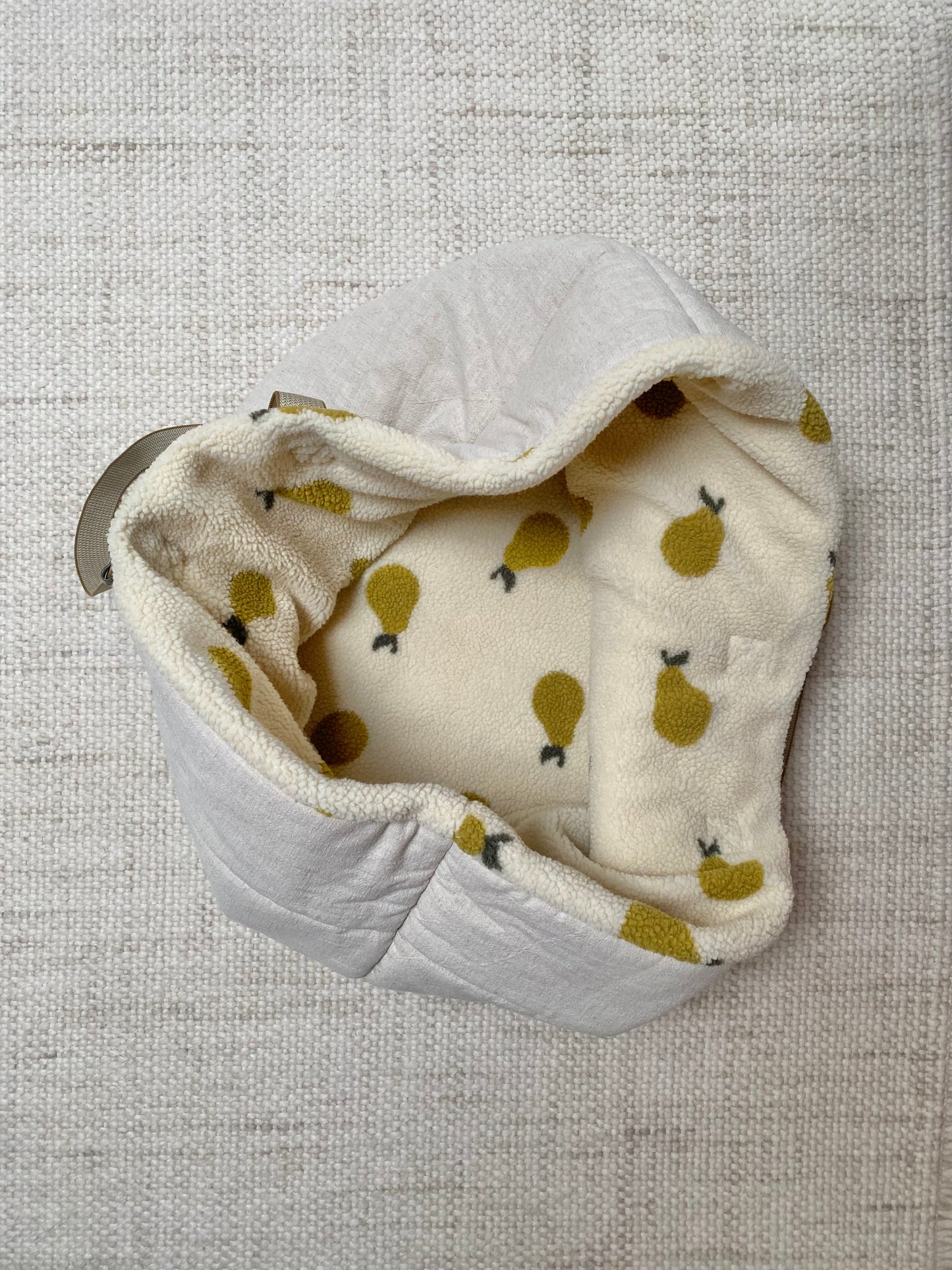 Leinen Birnen Bag