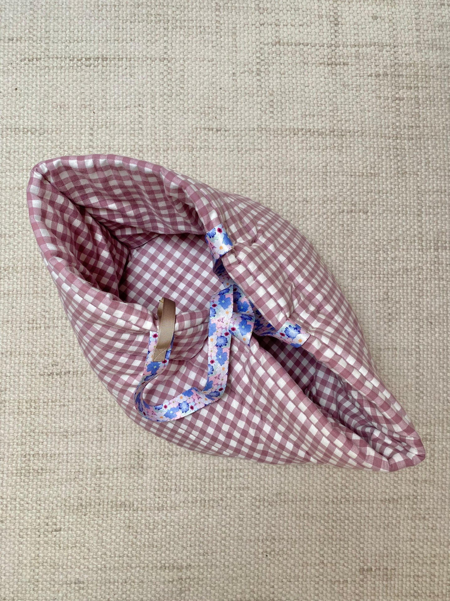 Karo Dog Bag Vintage Rosa