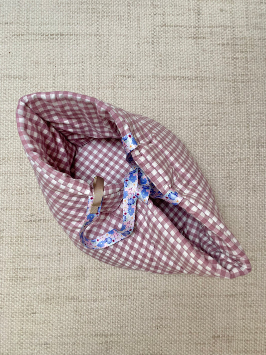 Karo Dog Bag Vintage Rosa