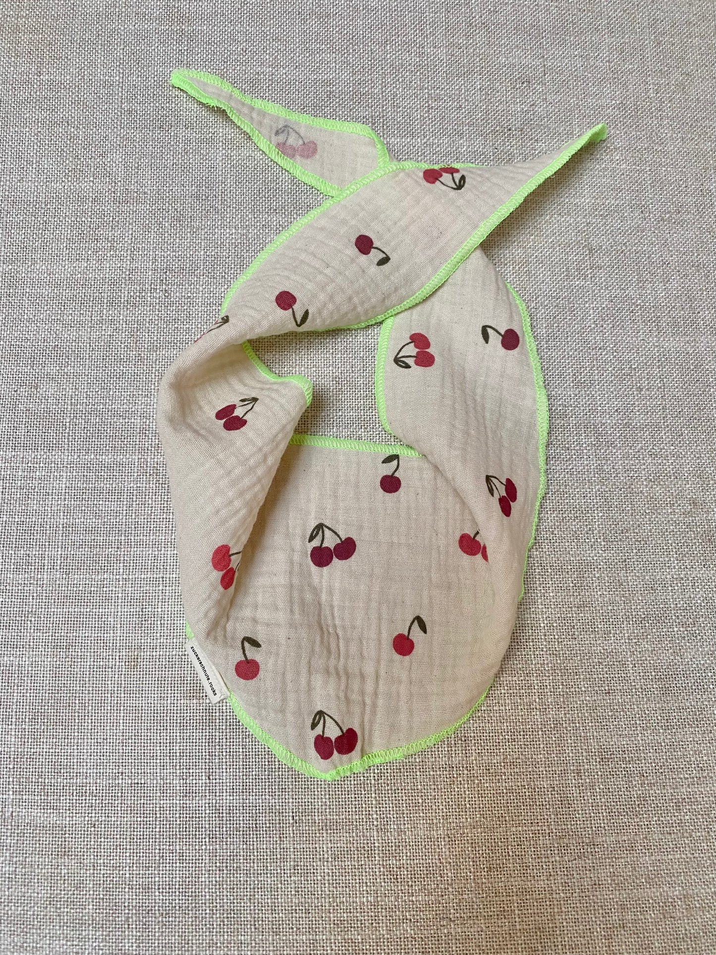 Musselin Bandana Kirschen