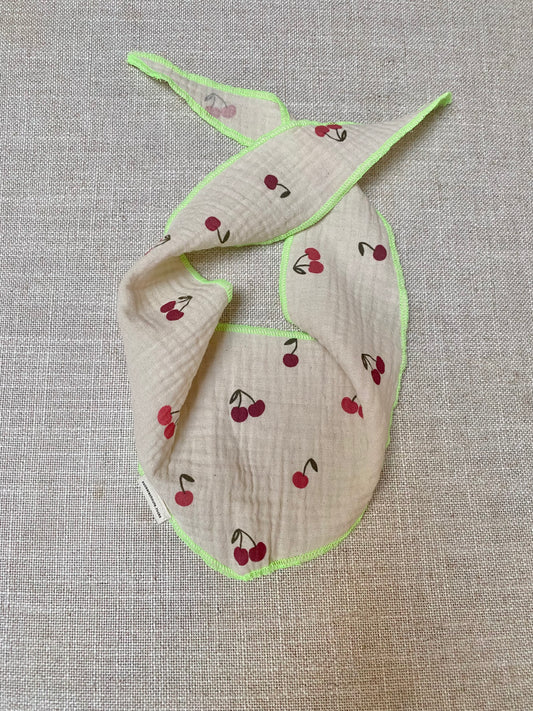 Musselin Bandana Kirschen