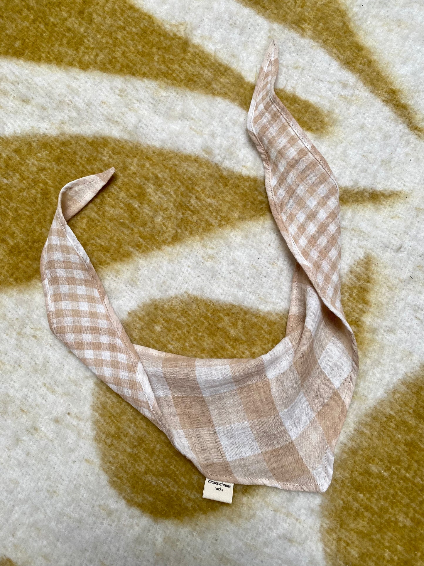 Karo Musselin Bandana Beige