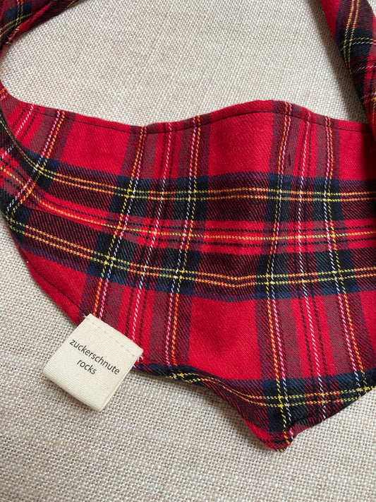 Flanell Bandana Rot
