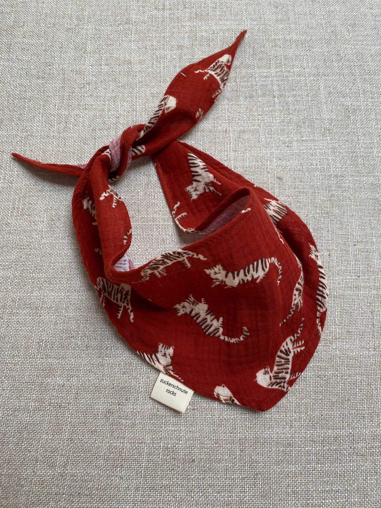 Musselin Bandana Tiger