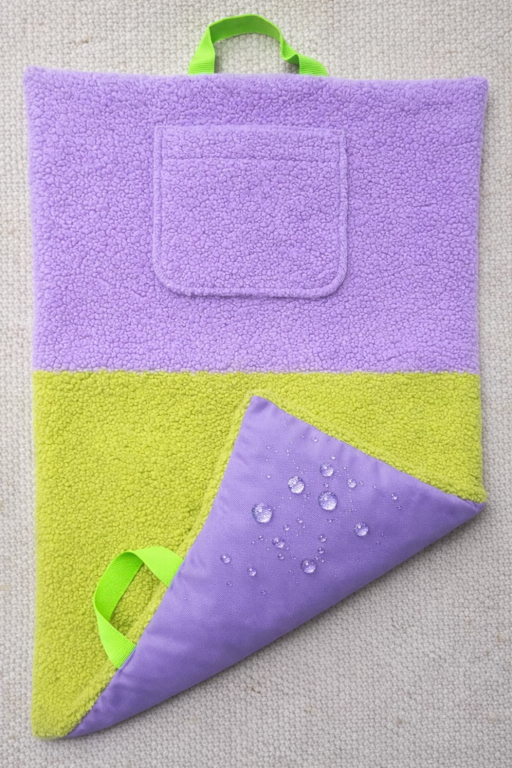 Outdoor Decke Limette Flieder