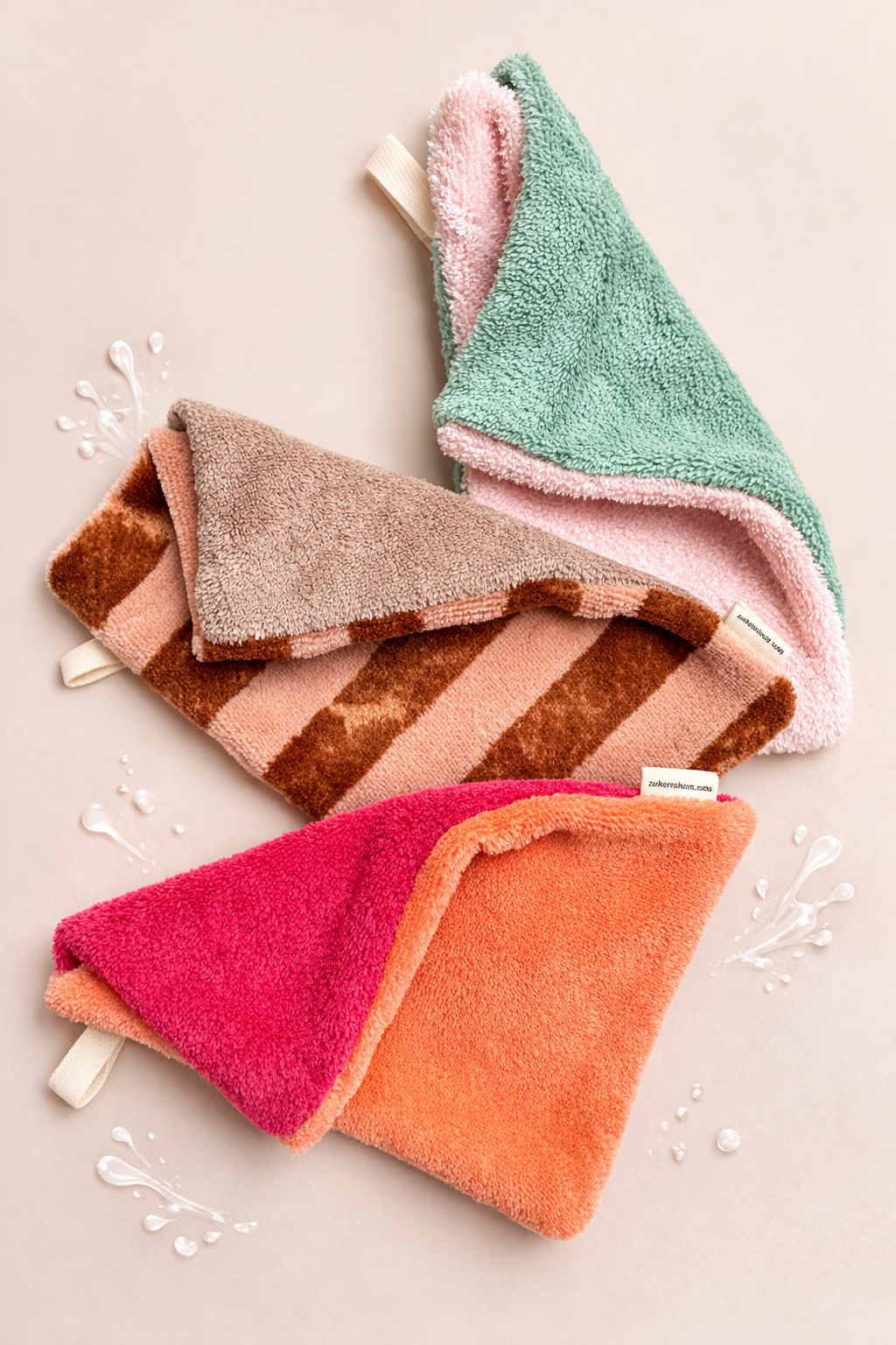 Frottee Trockenhandschuh