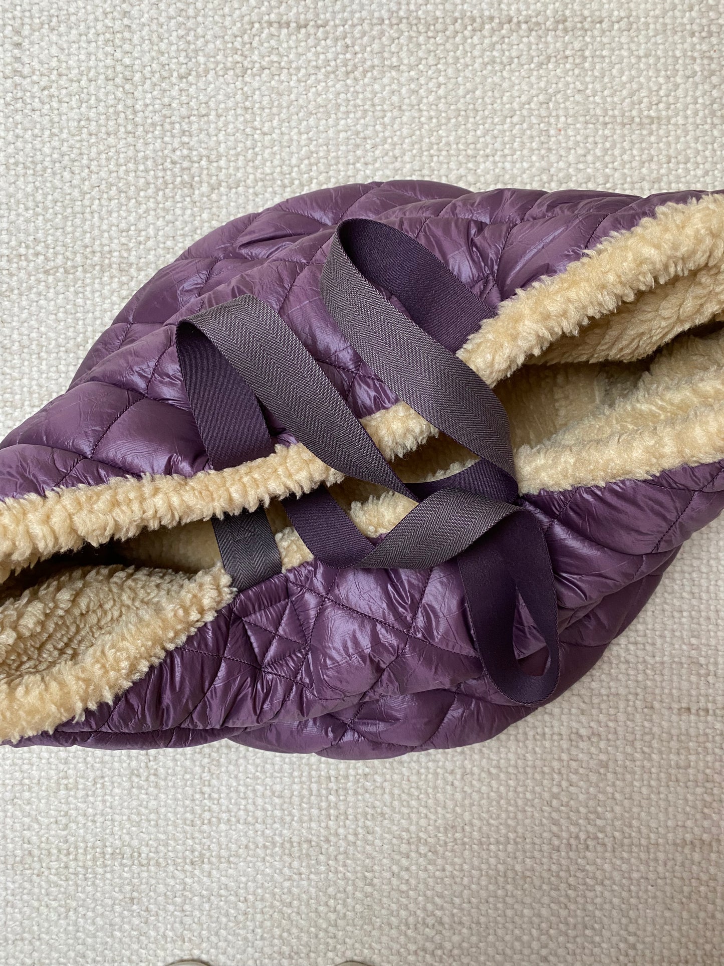 Teddy Dog Bag Mauve