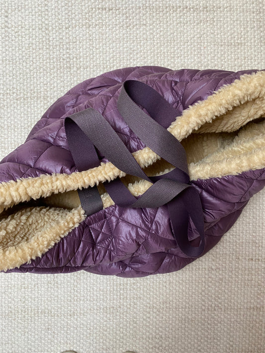 Teddy Dog Bag Mauve