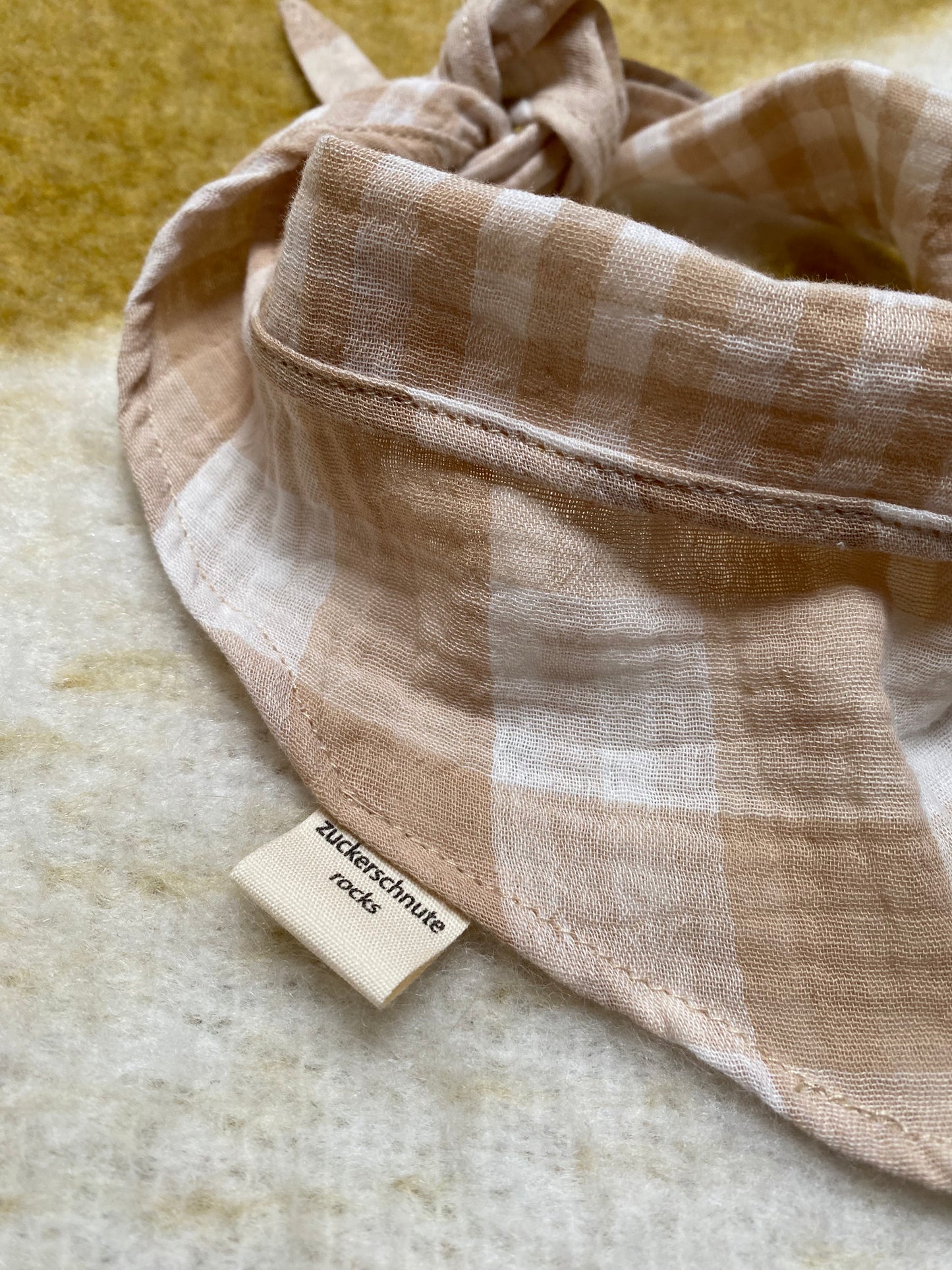 Karo Musselin Bandana Beige