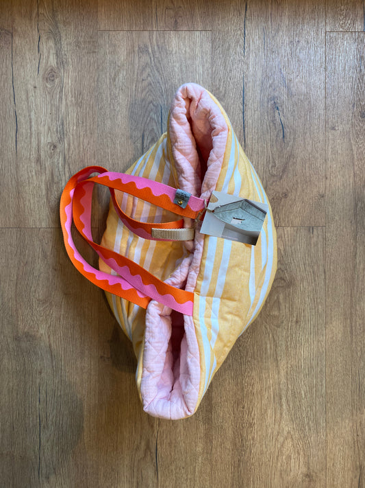 Dog Bag Sonnengelb Rosa